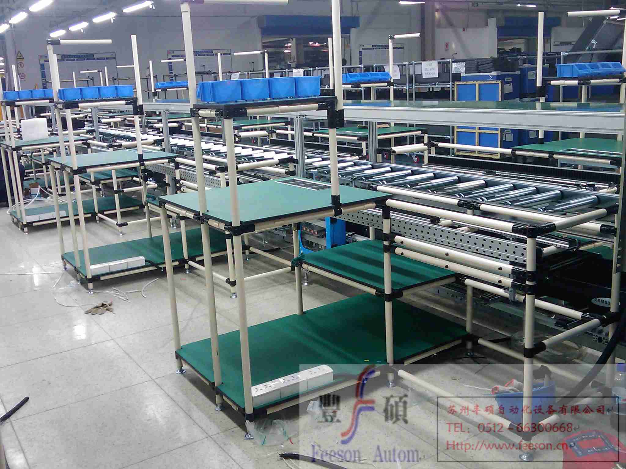 Electronic assembly line